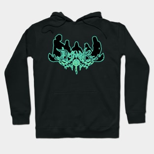 Poison Mist Neon Sign Dethklok Logo Hoodie